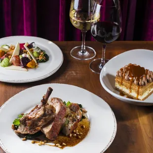 Duro Pork Chop,Beet Salad &amp; Intermezzo Opera