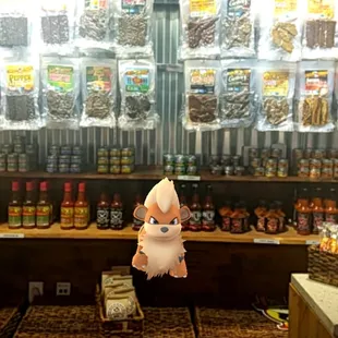 Growlithe decided he need it some jerky in his life!