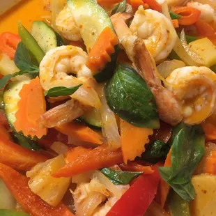 Shrimp Pineapple Red Curry