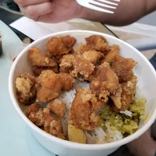 Popcorn Chicken Rice