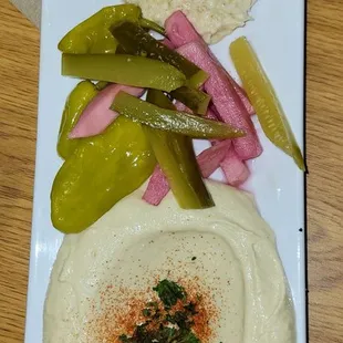 Their hummus &amp; baba ganoush.