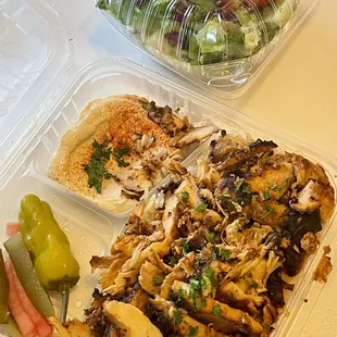 Highly recommended! The highest quality food and amazing portions as well (check out the chicken Shawarma I picked up for lunch).