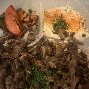 Shawarma Beef dinner
