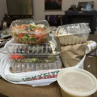 This is an insane amount of very delicious food!