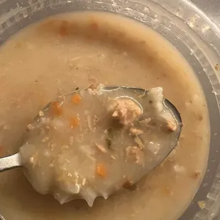 Chicken Lemon Rice Soup