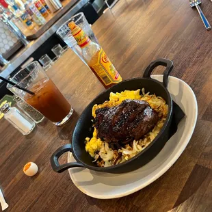 Steak and Eggs at 132nd maple location