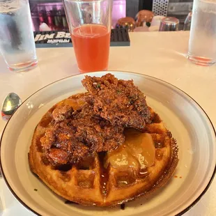 Nashville Hot Waffle