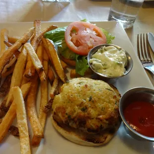 Crab Cake Sandwich