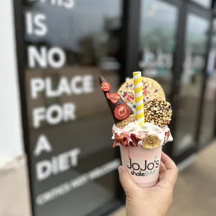 Three's Company Milkshake