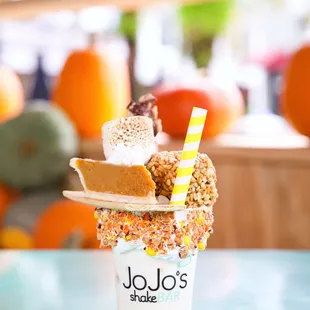 The Pumpkin Patch Shake at JoJo's Pumpkin Patch in Orlando