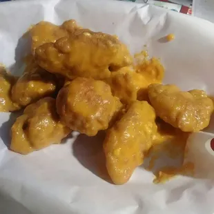 Cheesy mild boneless wings