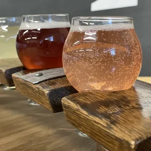Fizzy, Bubbly Hard Kombucha Flight