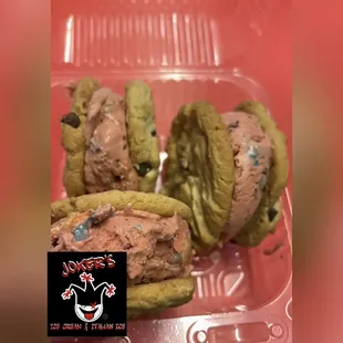 M&amp;M Ice Cream Sandwiches