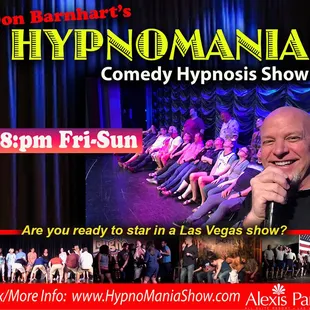 Jokesters presents Don Barnhart&apos;s Hypnomania every Fri-Sun at 8pm.  Are you ready to let loose and be the star???