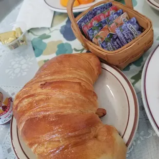 Jolanda's famous humongous croissant