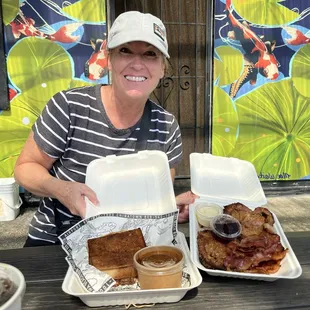 Cinnamon Roll French Toast