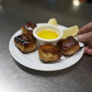 a plate of food