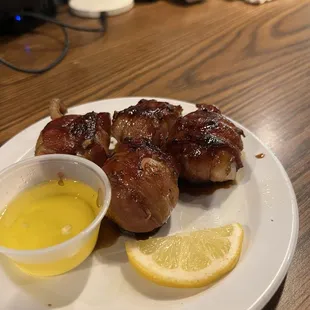 Bacon Wrapped Scallops