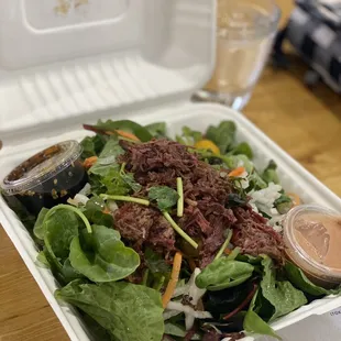 Brisket salad.