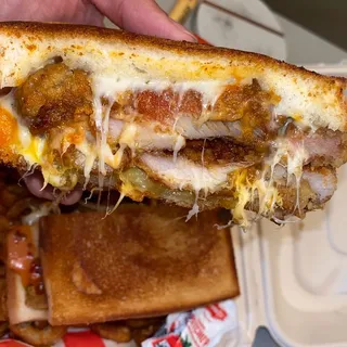 Fried Chicken Melt