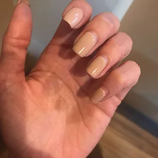 3 weeks has passed and no chip! Thanks to Vicki who recommended me about overlay gel! Totally worth it!