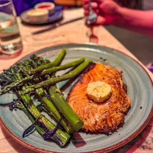 Salmon with Broccolini