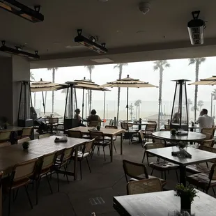 Beautiful view from the restaurant