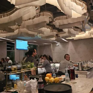 The bar