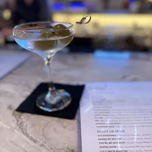 Vodka martini