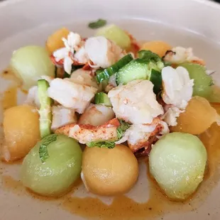 Lobster & Melon Salad