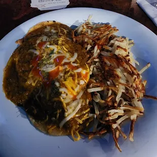 Delicious huevos rancheros.