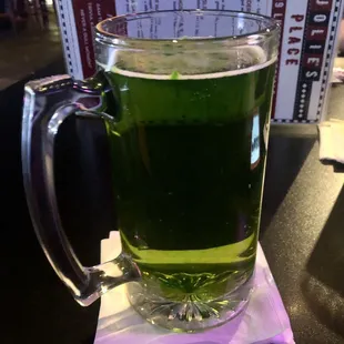 St.Patties green beer!