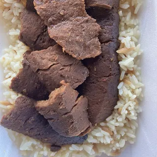 Kid's Gyro over Rice