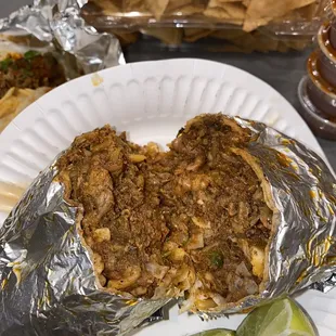 Al Pastor Burrito