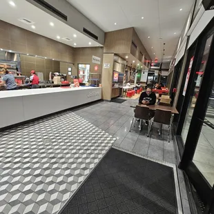 sushi and sashimi, interior