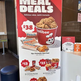 Updated menu as of 2/16/2025