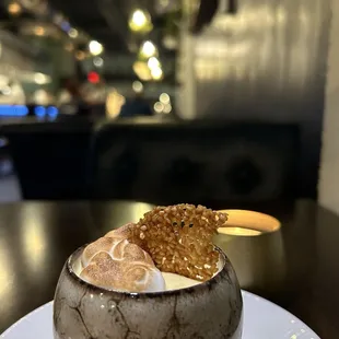 Yuzu mousse