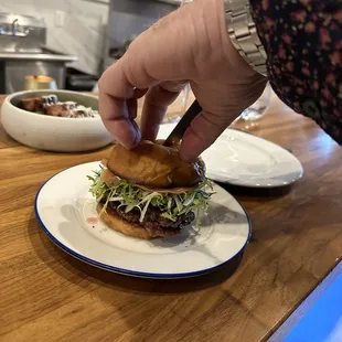 Lamb Burger