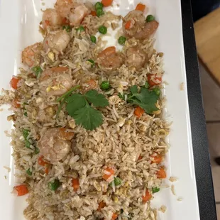 Shrimp Fried rice.