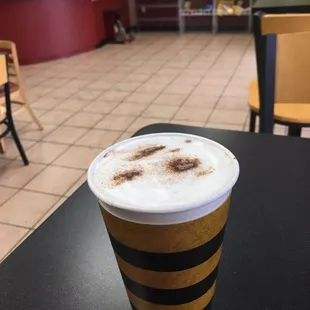 Hot choco is really good for a cold weather outside!!! Love it