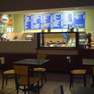 interior, sushi and sashimi