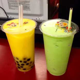Mango w/ tapioca &amp; green apple