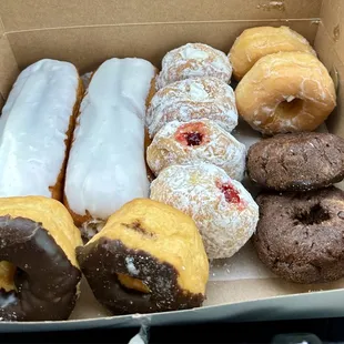 dough desserts, donuts, food