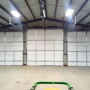 Commercial insulated doors with LiftMaster commercial openers