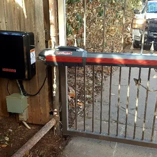 LiftMaster residential gate system