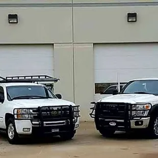 A couple of our trucks