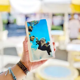 Up chocolate hazelnut tart for Pixar Fest 08.01.18