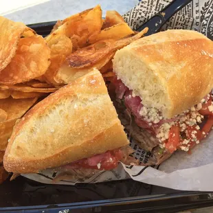 Roast Beef sandwich.