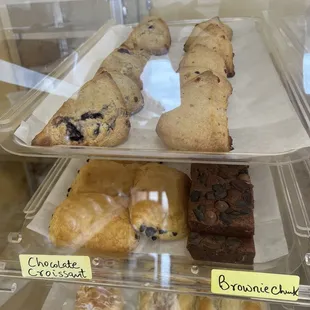 a variety of pastries