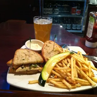 Red Chile Tofu Sandwich